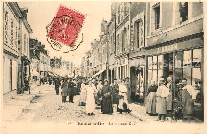 Romorantin-Lanthenay La Grande Rue