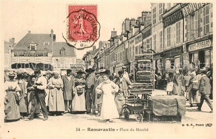 Romorantin-Lanthenay Place du Marche