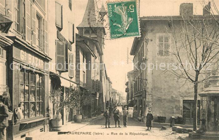 Beaurepaire Isere Rue de la Republique