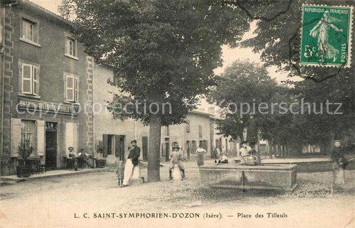 Saint-Symphorien-d Ozon Place des Tilleuls
