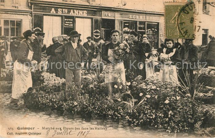 Quimper Marche aux Fleurs