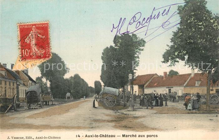 Auxi-le-Chateau Marche aux porcs