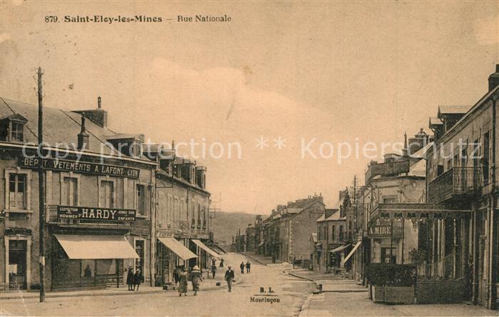 Saint-Eloy-les-Mines Rue Nationale