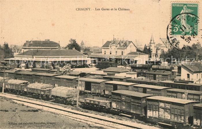 Chagny Saone-et-Loire Les Gares le Chateau