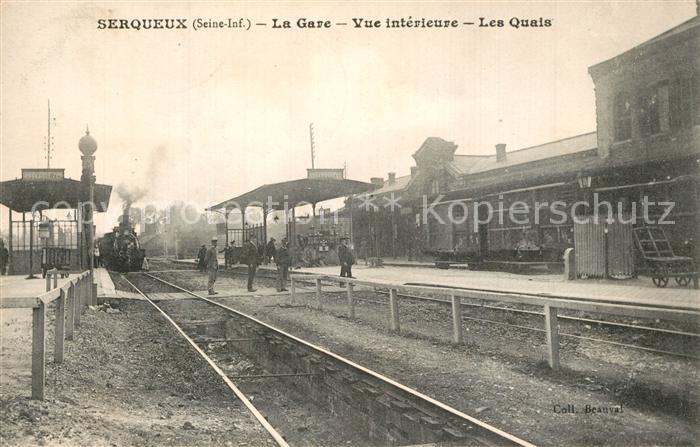 Serqueux Seine-Maritime La Gare les Quais