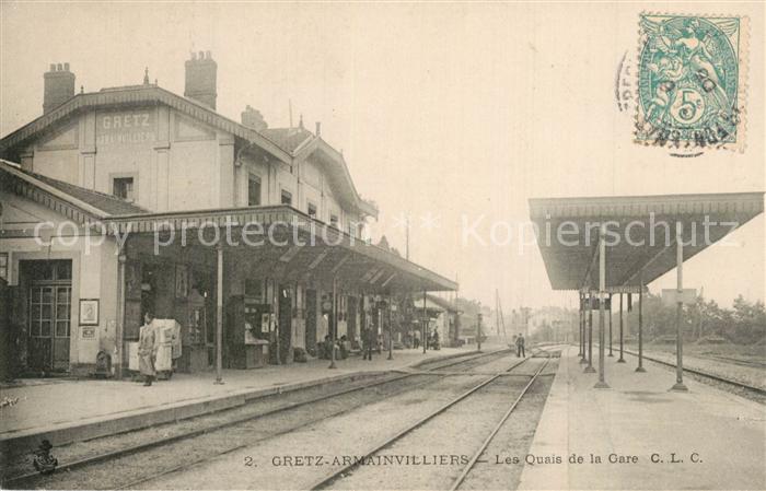 Gretz-Armainvilliers Les Quais de la Gare