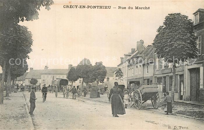 Crecy-en-Ponthieu Rue de Marche