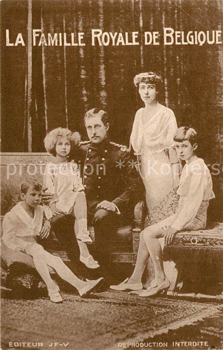 Adel Belgien Famille Royale
