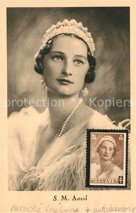 Adel Belgien K?nigin Astrid