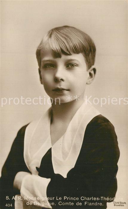 Adel Belgien Prince Charles-Theodore Comte de Flandr