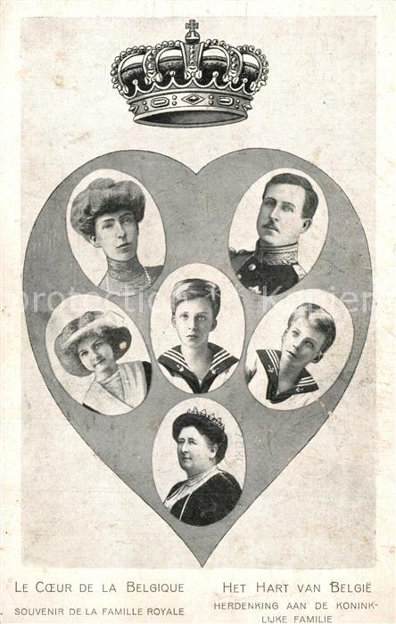 Adel Belgien Famille Royale