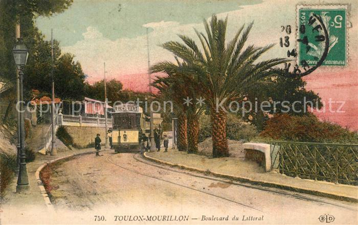 Strassenbahn Toulon-Mourillon Boulevard du Littoral