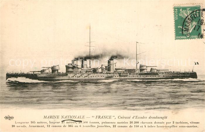 Marine Cuirasse d Escadre France