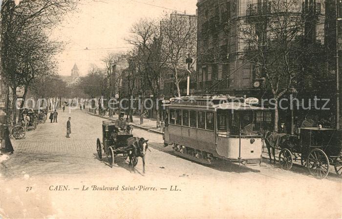 Strassenbahn Caen Boulevard Saint-Pierre