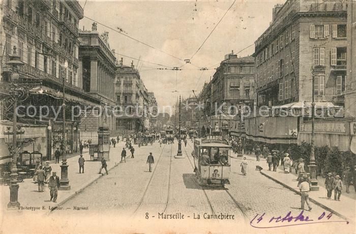 Strassenbahn Marseille Cannebiere