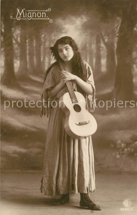 Mignon Gitarre Foto-GLCO-Nr. 3650/3