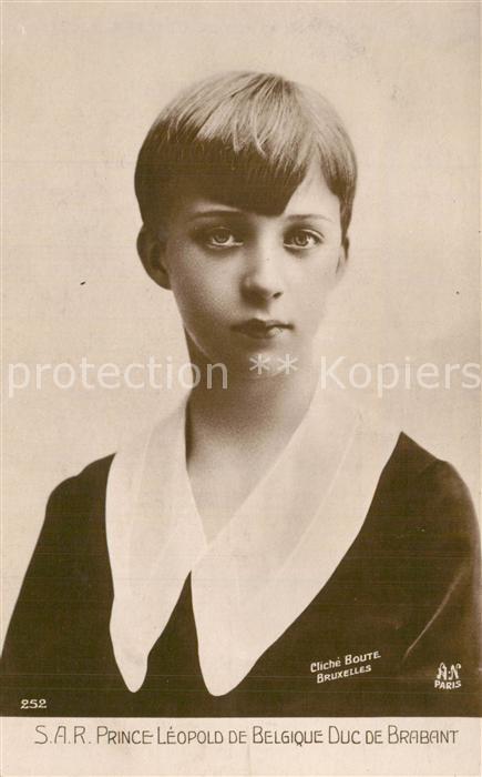 Adel Belgien Prince Leopold Duc de Brabant