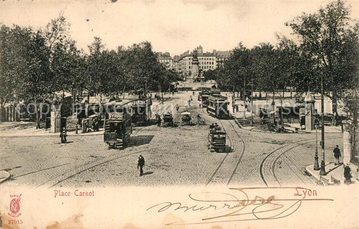 Strassenbahn Lyon Place Carnot