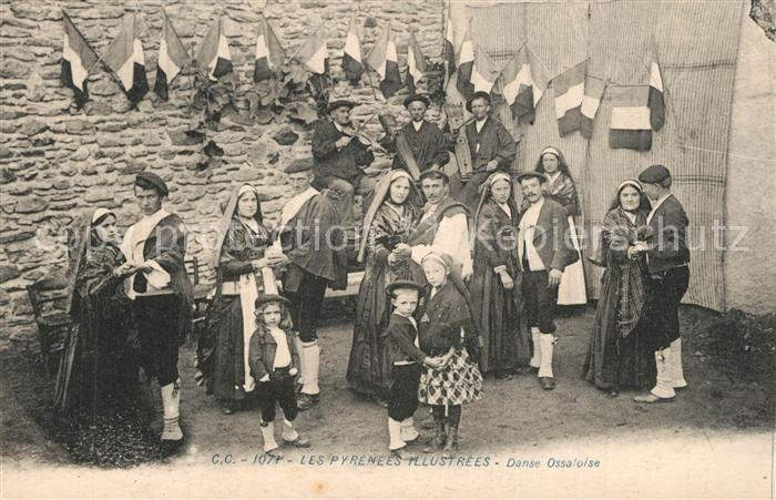 Tanz T?nzer Pyrenees Danse Ossaloise