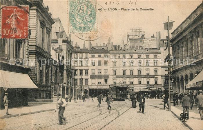 Strassenbahn Lyon Place de la Comedie