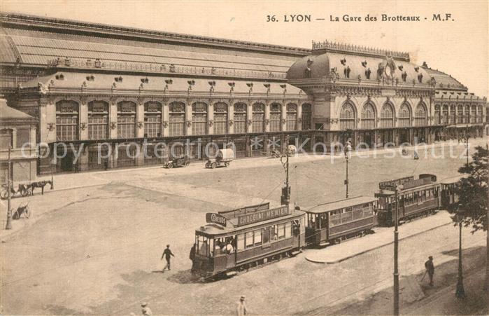 Strassenbahn Lyon Gare des Brotteaux