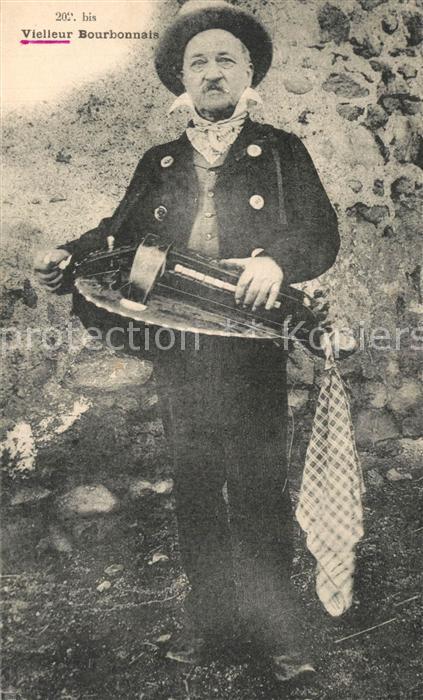 Musikinstrument Vielleur Bourbonnais