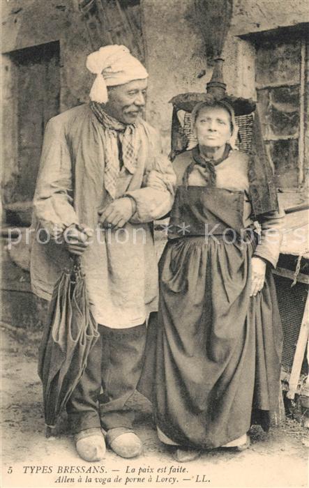 Trachten Frankreich Types Bressans