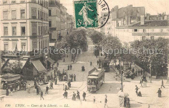 Strassenbahn Lyon Cours de la Liberte