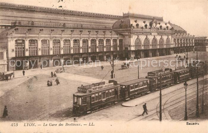 Strassenbahn Lyon Gare des Brotteaux