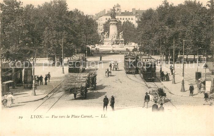 Strassenbahn Lyon Place Carnot