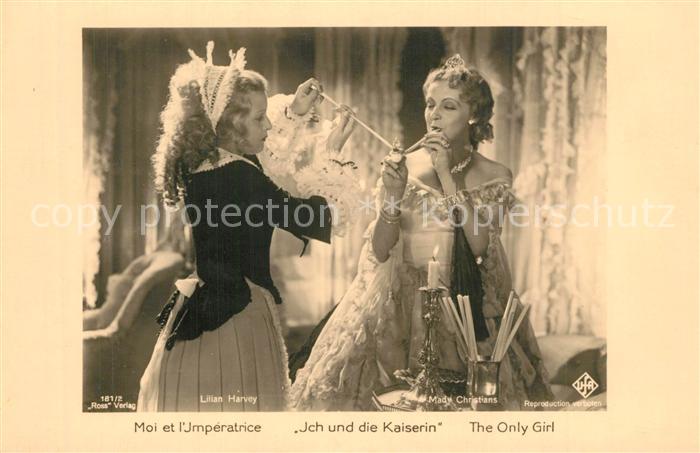 Kino Film Ich und die Kaiserin Lilian Harvey Mady Christians