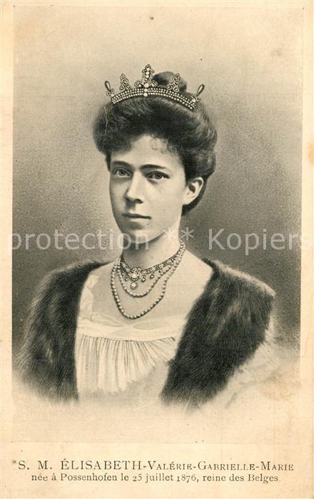 Adel Belgien Elisabeth Valerie Gabrielle Marie