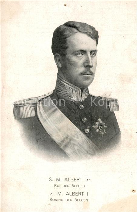 Adel Belgien Roi Albert I.