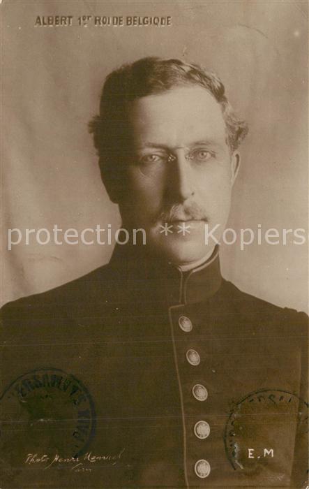 Adel Belgien Roi Albert I.