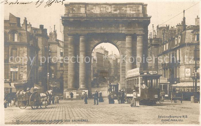 Strassenbahn Bordeaux Porte des Salinieres