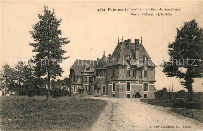 Paimpont Chateau de Broceliande