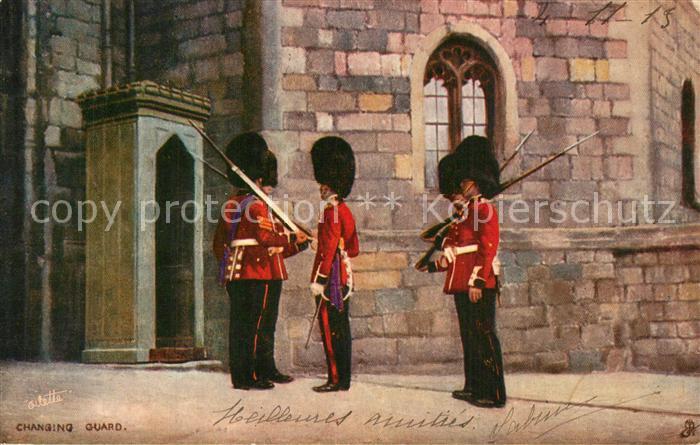 Leibgarde Wache Changing Guard London Verlag-Tucks-Oile