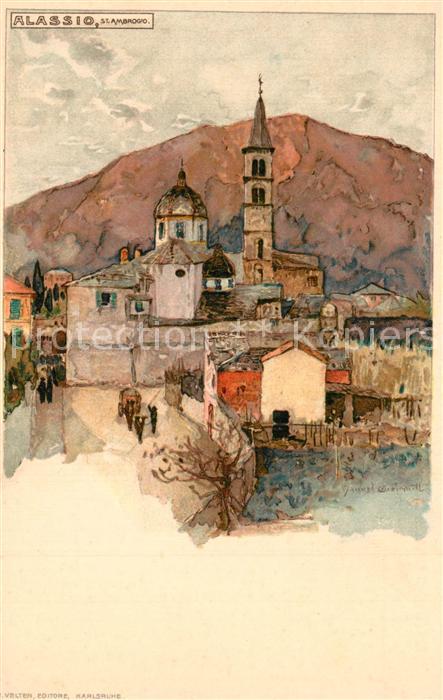 Wielandt Manuel Litho Alassio St. Ambrogio