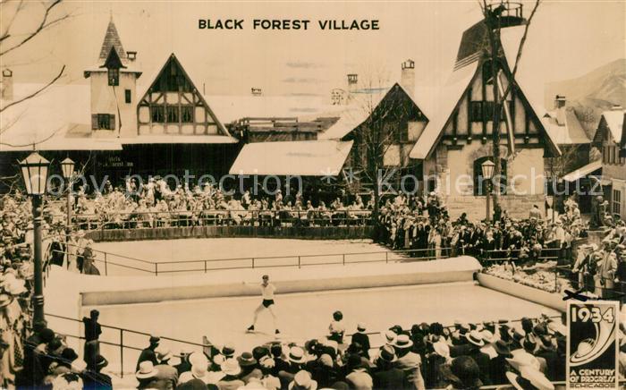 Expositions Century of Progress Chicago 1934 Black Forest Village