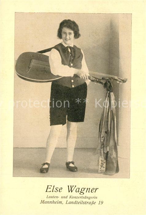 S?nger Band Else Wagner Mannheim