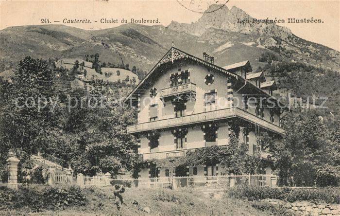Cauterets Chalet du Boulevard dans les Pyrénées
