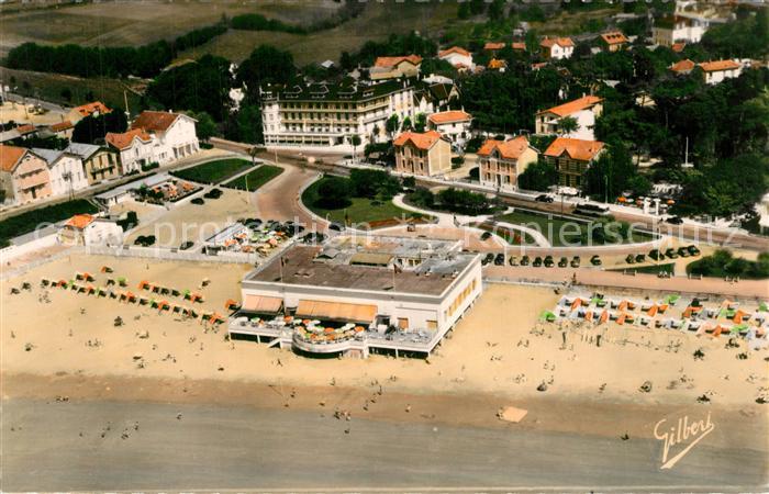 Pontaillac La plage et le sporting Côte de Beauté vue aérienne