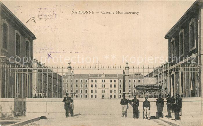 Narbonne Aude Caserne Montmorency