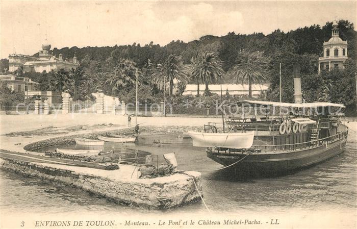 Manteau Pont et Chateau Michel Pacha Bateau