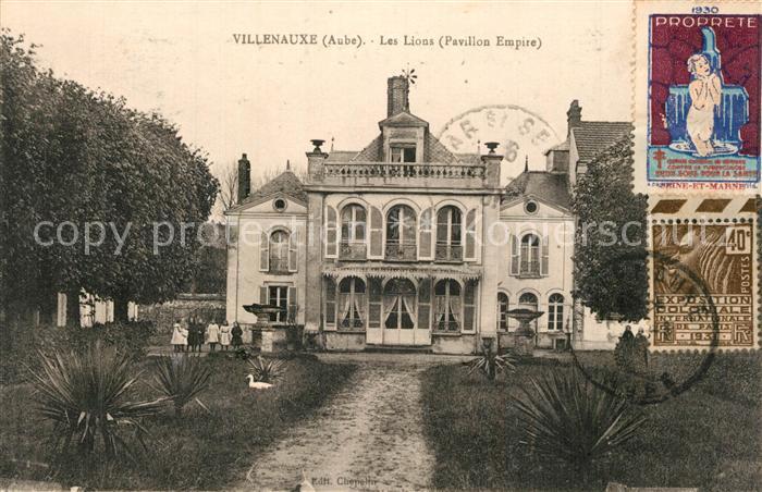 Villenauxe-la-Grande Les Lions Pavillon Empire