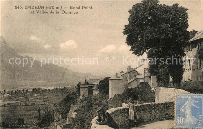 Embrun Rond Point et Vallee de la Durance