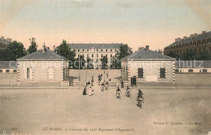 Le Mans Sarthe Caserne du 117e Régiment d_Infanterie