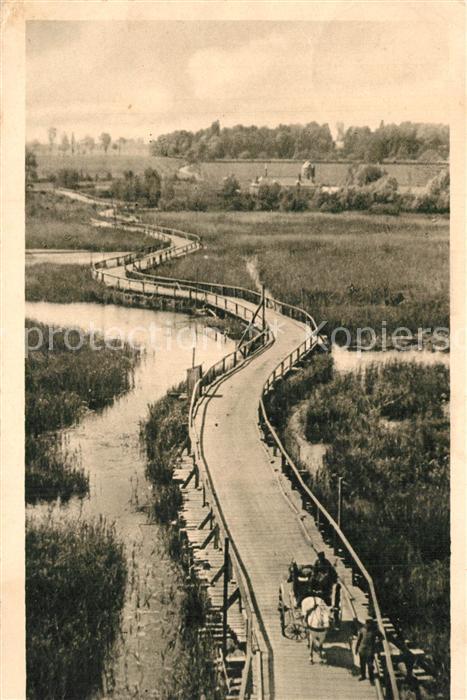 Peronne-en-Melantois Kriegsbruecke