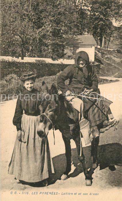 Orthez Laitière et son âresse aux Pyrénées