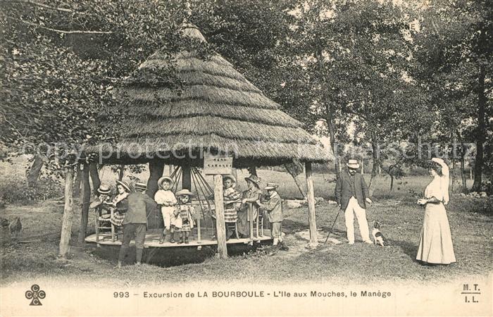 La Bourboule Ile aux Mouches le Manège